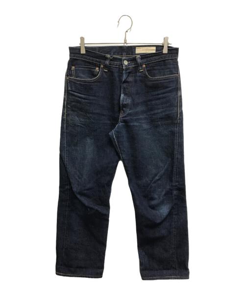 BONCOURA（ボンクラ）BONCOURA (ボンクラ) SHRINK TO FITデニムパンツ インディゴ サイズ:78.5cm (W31)の古着・服飾アイテム