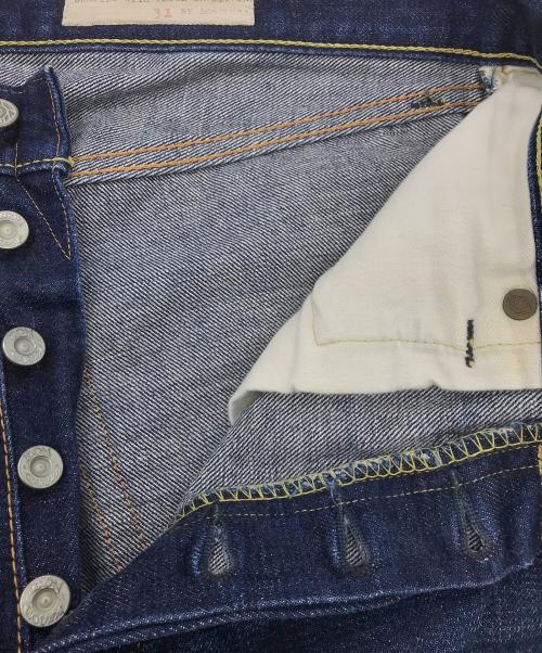 BONCOURA（ボンクラ）BONCOURA (ボンクラ) SHRINK TO FITデニムパンツ インディゴ サイズ:78.5cm (W31)の古着・服飾アイテム