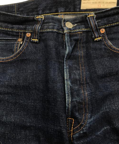 BONCOURA（ボンクラ）BONCOURA (ボンクラ) SHRINK TO FITデニムパンツ インディゴ サイズ:78.5cm (W31)の古着・服飾アイテム