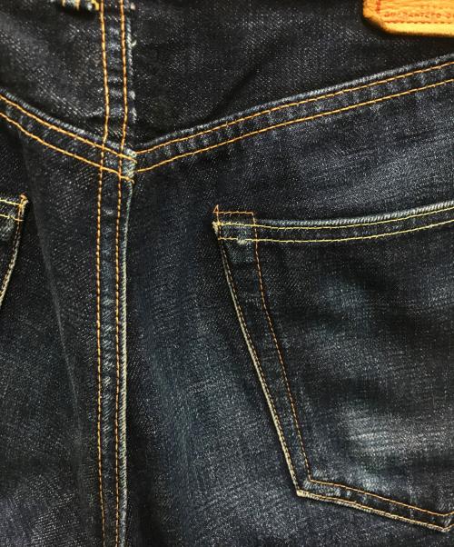 BONCOURA（ボンクラ）BONCOURA (ボンクラ) SHRINK TO FITデニムパンツ インディゴ サイズ:78.5cm (W31)の古着・服飾アイテム