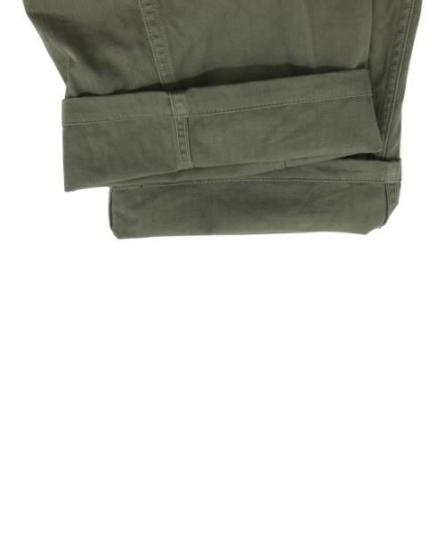 CIOTA（シオタ）CIOTA (シオタ) スビンコットン ヘリンボン ベイカーパンツ カーキ サイズ:6の古着・服飾アイテム