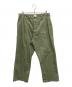 CIOTA（シオタ）の古着「スビンコットン ヘリンボン ベイカーパンツ」｜カーキ