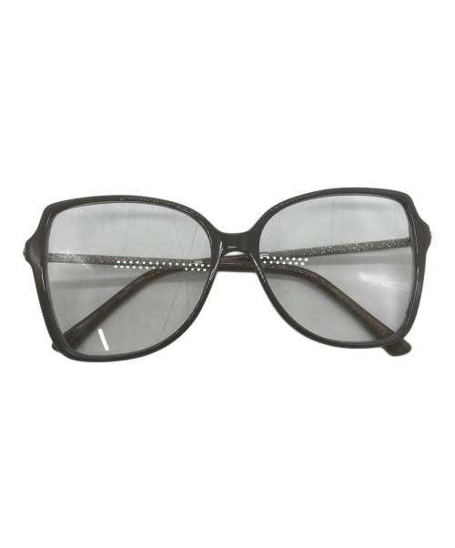 JIMMY CHOO（ジミーチュウ）JIMMY CHOO (ジミーチュウ) JIMMY CHOO メガネ グレー グレーの古着・服飾アイテム