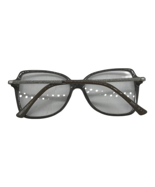 JIMMY CHOO（ジミーチュウ）JIMMY CHOO (ジミーチュウ) JIMMY CHOO メガネ グレー グレーの古着・服飾アイテム
