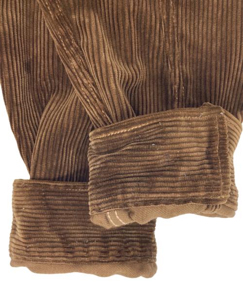 BONCOURA（ボンクラ）BONCOURA (ボンクラ) 太畝コーデュロイスイングトップジャケット ブラウン サイズ:38の古着・服飾アイテム