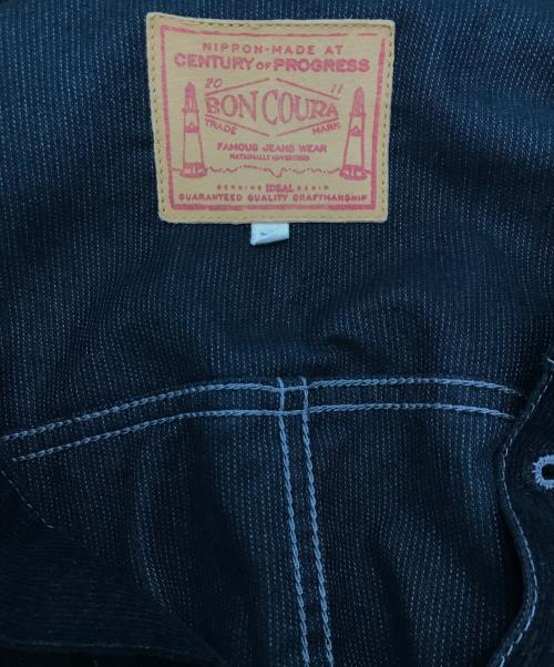 BONCOURA（ボンクラ）BONCOURA (ボンクラ) コーデュロイ トラッカージャケット ブラック サイズ:36の古着・服飾アイテム