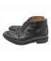 SANDERS (サンダース) MILITARY DERBY BOOTS ブラック サイズ:6 1/2：13000円
