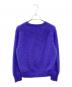 UNITED ARROWS (ユナイテッドアローズ) モヘヤ クルーネックニット パープル サイズ:FREE：5000円