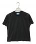 PRADA（プラダ）の古着「クルーネックtシャツ」｜ブラック