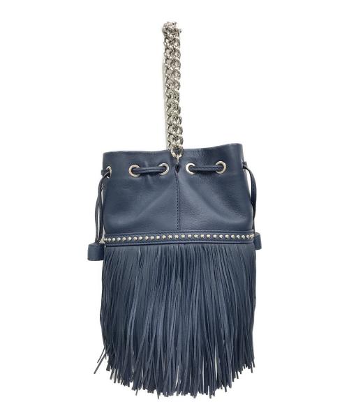 J&M DAVIDSON（ジェイ＆エム デヴィッドソン）J&M DAVIDSON (ジェイ＆エム デヴィッドソン) Mini Fringe Carnival ブルーの古着・服飾アイテム