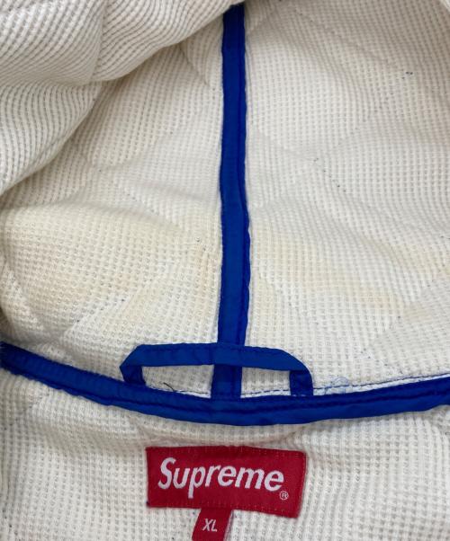 SUPREME（シュプリーム）Supreme (シュプリーム) INDEPENDENT (インディペンデント) Quilted Nylon Jacket ブルー サイズ:XLの古着・服飾アイテム