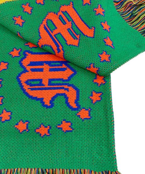 MONTMARTRE NEW YORK（モンマルトル ニューヨーク）Montmartre New York (モンマルトル ニューヨーク) Seduction Scarf グリーンの古着・服飾アイテム