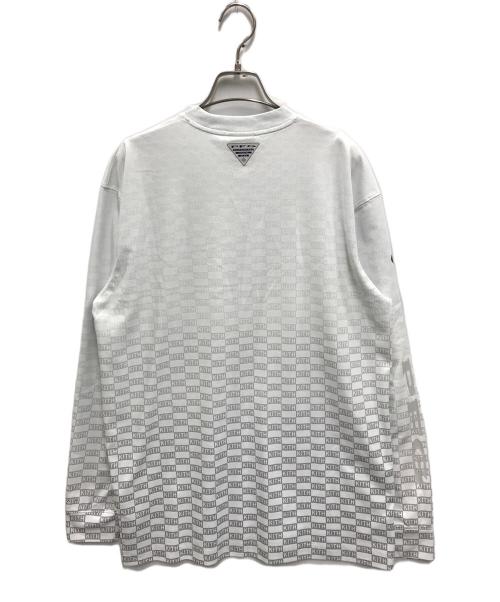 KITH（キス）KITH (キス) Columbia (コロンビア) Deflector 2.0 Long Sleeve ブルー サイズ:Sの古着・服飾アイテム