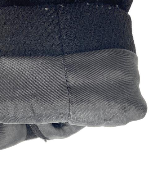 DIESEL（ディーゼル）DIESEL (ディーゼル) 袖切替チェスターコート ブラック サイズ:Mの古着・服飾アイテム