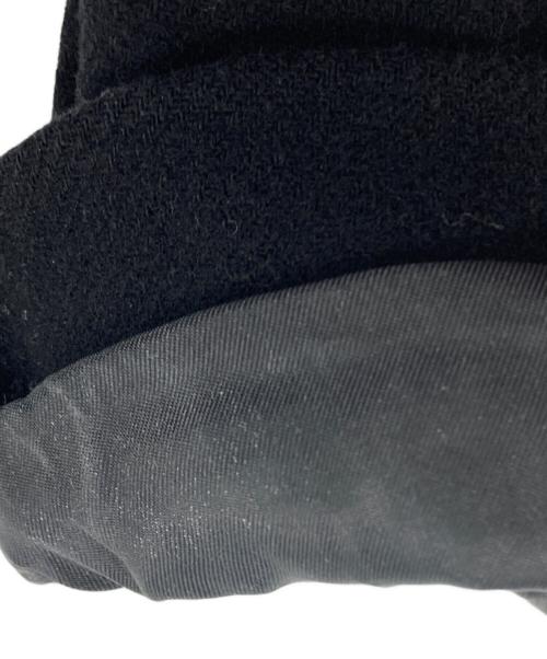 DIESEL（ディーゼル）DIESEL (ディーゼル) 袖切替チェスターコート ブラック サイズ:Mの古着・服飾アイテム