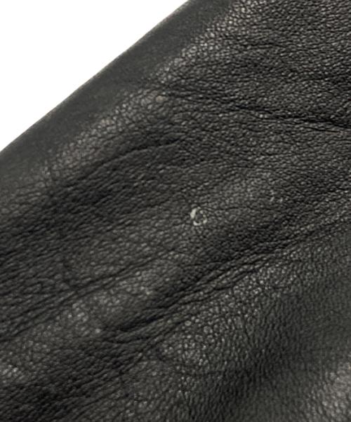 yoused（ユーズド）yoused (ユーズド) LEATHER DRIVER'S JACKET ブラック サイズ:1の古着・服飾アイテム