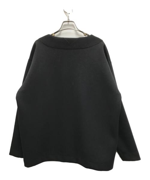 WHITE MOUNTAINEERING（ホワイトマウンテ二アニング）WHITE MOUNTAINEERING (ホワイトマウンテ二アニング) F.C.R.B. (エフシーレアルブリストル) SWEAT CARDIGAN ブラック サイズ:1の古着・服飾アイテム