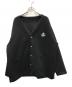 WHITE MOUNTAINEERING（ホワイトマウンテ二アニング）の古着「SWEAT CARDIGAN」｜ブラック