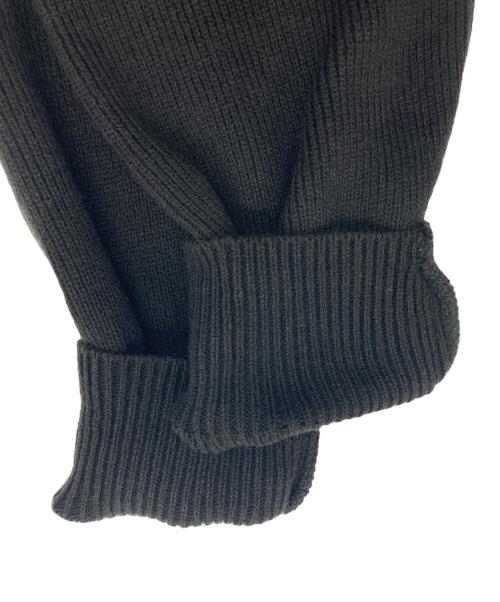 CDG（シーディージー）CDG (シーディージー) バックロゴカーディガン ブラック サイズ:Lの古着・服飾アイテム