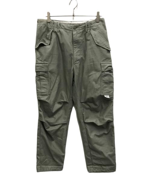 DESCENDANT（ディセンダント）DESCENDANT (ディセンダント) D-65M TC TROUSERS DWU カーキ サイズ:2の古着・服飾アイテム