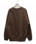 DESCENDANT (ディセンダント) TEAM CREW NECK ブラウン サイズ:2：10000円