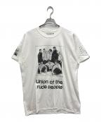 FORTY PERCENT AGAINST RIGHTSフォーティー パーセント アゲインスト ライツ）の古着「ROKUDENASHI S/S TEE」｜ホワイト