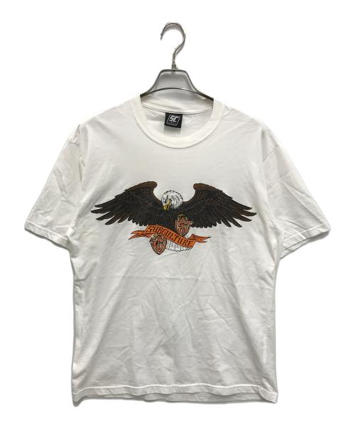 Subculture（サブカルチャー）SUBCULTURE (サブカルチャー) EMBLEM EAGLE T-SHIRT ホワイト サイズ:3の古着・服飾アイテム