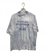 Acne studiosアクネ ストゥディオス）の古着「1996 Stamp T-shirt」｜ブルー