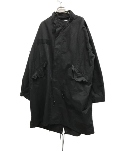 JOURNAL STANDARD relume（ジャーナルスタンダード レリューム）JOURNAL STANDARD relume (ジャーナルスタンダード レリューム) 65 フィッシュテール モッズコート ブラック サイズ:Lの古着・服飾アイテム