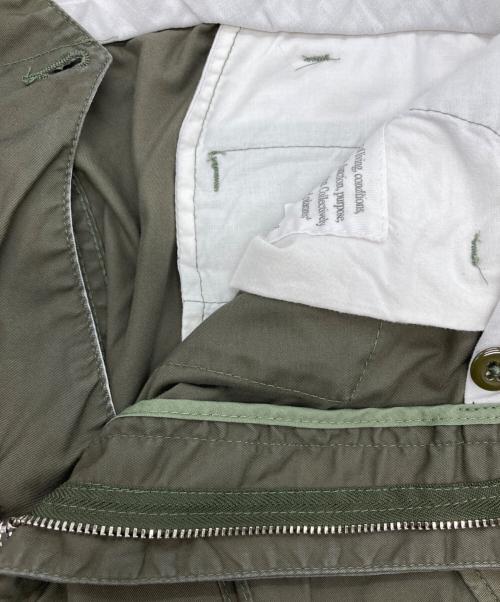 Engineered Garments（エンジニアドガーメンツ）Engineered Garments (エンジニアド ガーメンツ) FREAK'S STORE (フリークストア) クロップドカーゴパンツ カーキ サイズ:Mの古着・服飾アイテム