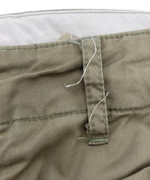 Engineered Garments（エンジニアドガーメンツ）Engineered Garments (エンジニアド ガーメンツ) FREAK'S STORE (フリークストア) クロップドカーゴパンツ カーキ サイズ:Mの古着・服飾アイテム