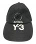 Y-3 (ワイスリー) CLASSIC LOGO CAP ブラック：6000円