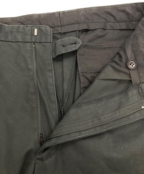 LECHOPPE（レショップ）LECHOPPE (レショップ) TWO TUCK Cotton Pants ブラック サイズ:1の古着・服飾アイテム