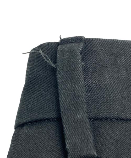 LECHOPPE（レショップ）LECHOPPE (レショップ) TWO TUCK Cotton Pants ブラック サイズ:1の古着・服飾アイテム