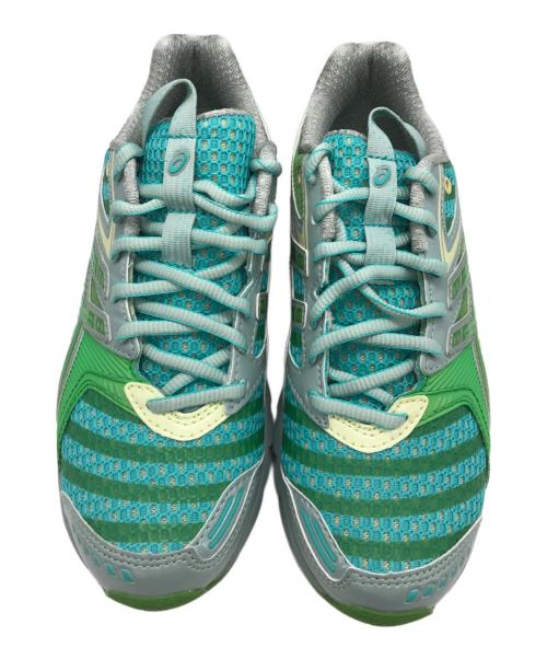 asics（アシックス）asics (アシックス) UB9-S GEL-DS TRAINER 14 グリーン×ブルー サイズ:24cmの古着・服飾アイテム