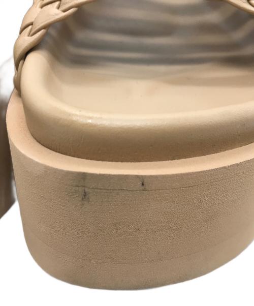 PALOMA BARCELO（パロマバルセロ）PALOMA BARCELO (パロマバルセロ) セレンスリッパ ヘーゼルナッツ ベージュ サイズ:SIZE 37の古着・服飾アイテム