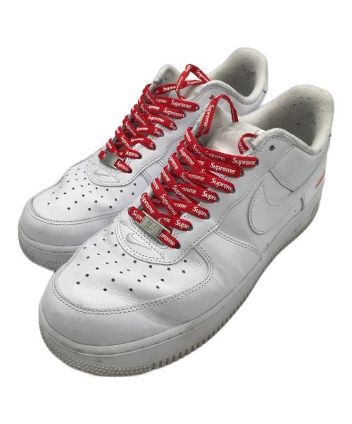 NIKE（ナイキ）NIKE (ナイキ) Supreme (シュプリーム) Air Force 1 Low ホワイト サイズ:27.5cmの古着・服飾アイテム