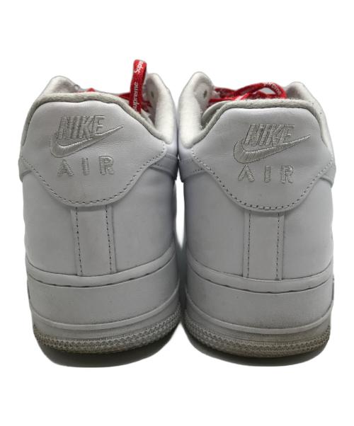 NIKE（ナイキ）NIKE (ナイキ) Supreme (シュプリーム) Air Force 1 Low ホワイト サイズ:27.5cmの古着・服飾アイテム