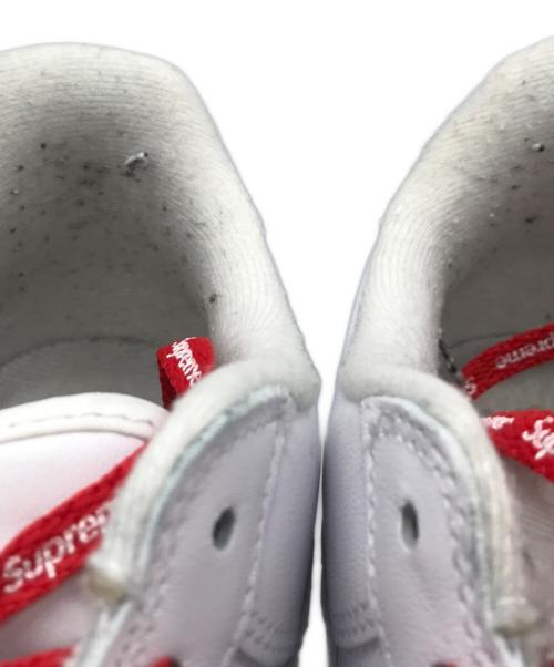 NIKE（ナイキ）NIKE (ナイキ) Supreme (シュプリーム) Air Force 1 Low ホワイト サイズ:27.5cmの古着・服飾アイテム