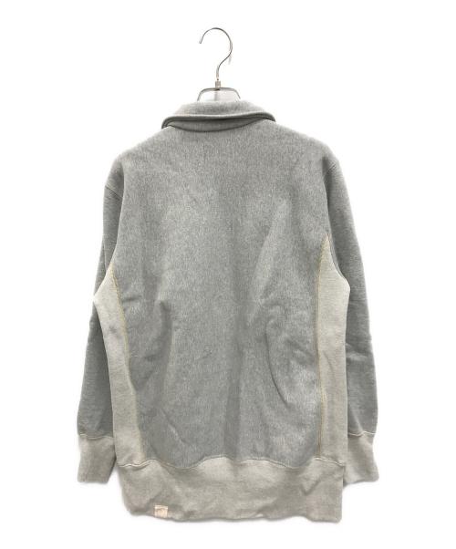BONCOURA（ボンクラ）BONCOURA (ボンクラ) HALF ZIP SWEAT グレー サイズ:36の古着・服飾アイテム
