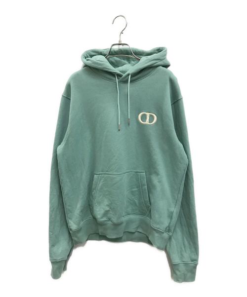 Christian Dior（クリスチャン ディオール）Christian Dior (クリスチャン ディオール) CD Icon スウェットシャツ グリーン サイズ:Mの古着・服飾アイテム