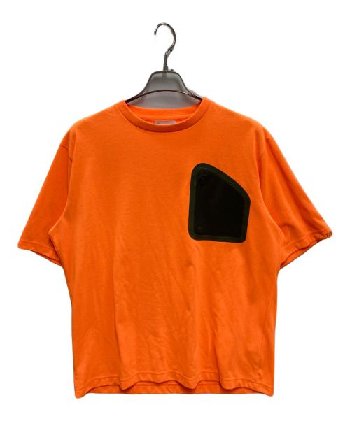 DAIWA（ダイワ）DAIWA (ダイワ) メッシュポケットTシャツ オレンジ サイズ:Lの古着・服飾アイテム