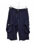 GROUND Y（グラウンドワイ）の古着「コットン ツイル 2ウェイ ショーツ」｜ネイビー