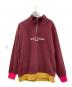 FRED PERRY（フレッドペリー）の古着「ハーフジップフリースプルオーバー」｜ボルドー