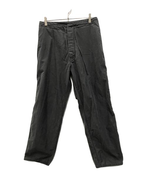 blurhms ROOTSTOCK（ブラームスルーツストック）blurhms ROOTSTOCK (ブラームスルーツストック) Light Moleskin Easy Work Pants グレー サイズ:2の古着・服飾アイテム