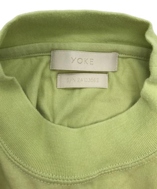 YOKE（ヨーク）YOKE (ヨーク) DROP SHOLDER T-SHIRT グリーン サイズ:3の古着・服飾アイテム