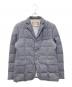 MONCLER GAMME BLEU（モンクレール ガム ブルー）の古着「GIACCA ダウンテーラードジャケット」｜グレー