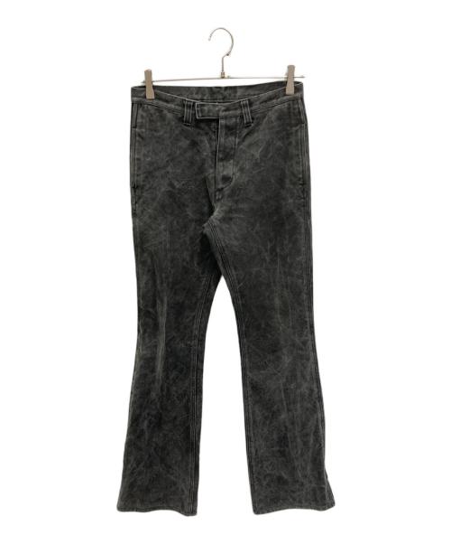 ripvanwinkle（リップヴァンウィンクル）ripvanwinkle (リップヴァンウィンクル) ウォッシュドデニムパンツ ブラック サイズ:Sの古着・服飾アイテム