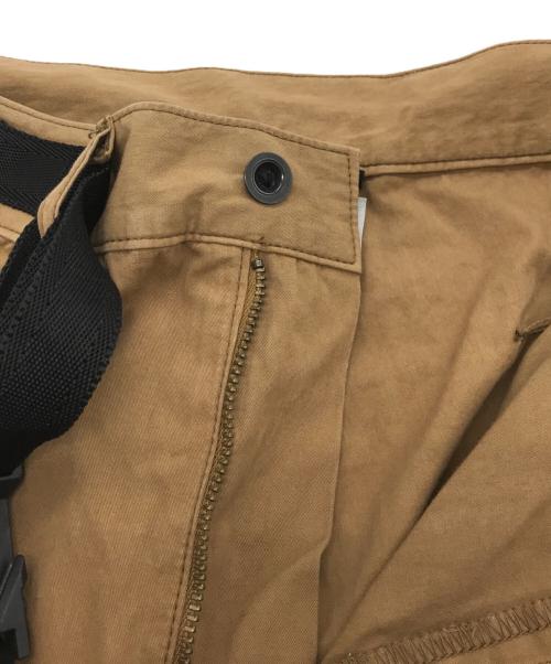 THE VIRIDI-ANNE（ヴィリジアン）THE VIRIDI-ANNE (ヴィリジアン) CORDURA 'NYCO' ワイドパンツ ブラウン サイズ:2の古着・服飾アイテム