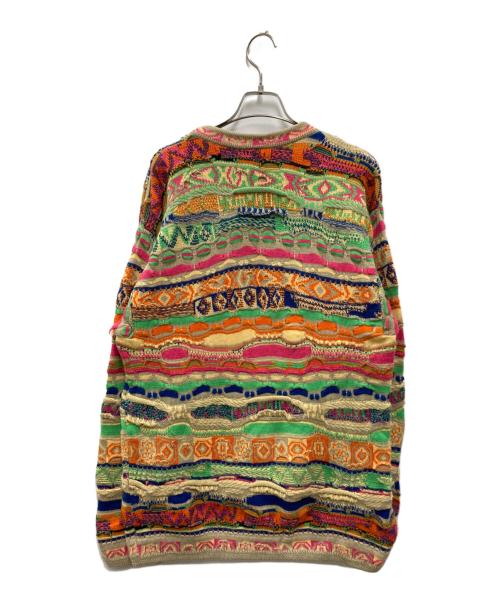 Coogi（クージー）Coogi (クージー) 3Dニット マルチカラー サイズ:Mの古着・服飾アイテム